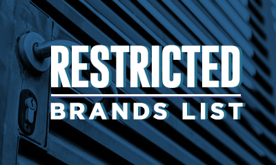 Amazon Restricted Brands List